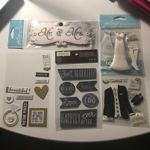 Wedding Planner/Binder Stickers